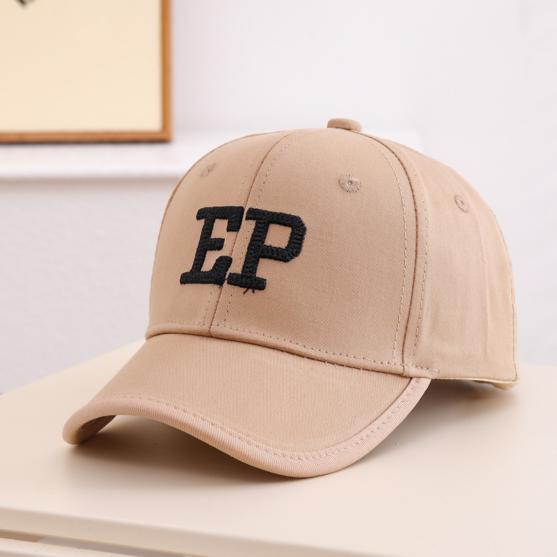 Sombrero de béisbol de primavera y otoño letras coreana para niños sombreros de boca de pato para hombres y mujeres sombreros de sombreros para bebés