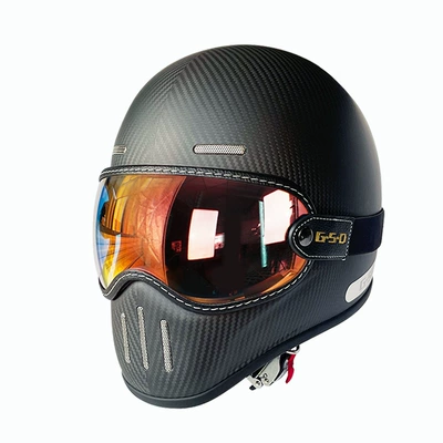 Motosiklet kaskı (dəbilqə) – All-Season Safety Helmet 3C - matte-3k-color-mirror-m55-56