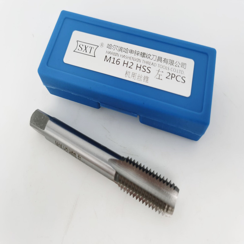 左牙丝锥反牙机用丝攻M2高速钢反扣直槽-M3-M10-M16-M20-M24-M30