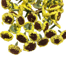 工厂货源仿真花毛心太阳花花心向日葵花心菊花花心配件2cm3cm花心