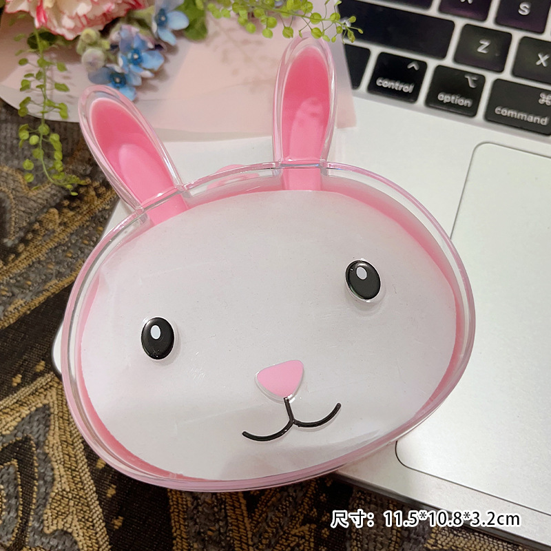 Anillo DE LOS NIÑOS lindo anillo de resina de dibujos animados en caja niña joyería juguete pequeño regalo al por mayor joyería del anillo