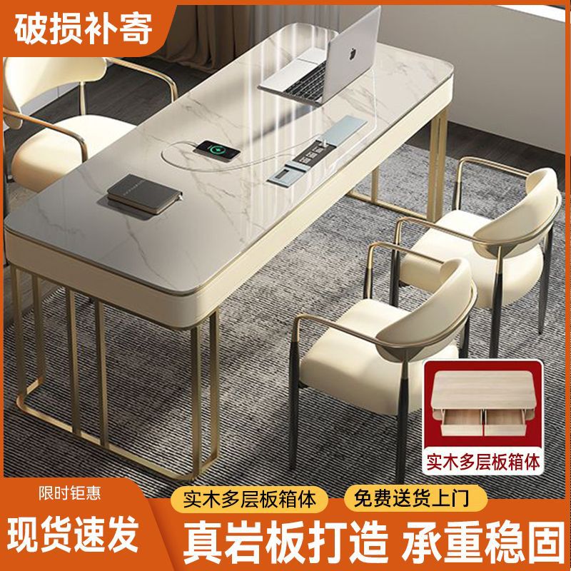 zsr desk adult home computer desk study table integrated bedroom slate study table modern minimalist desk