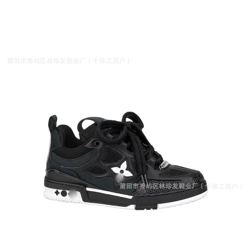 Zapatos de entrenador de burro, zapatos de suela gruesa, zapatos de pareja transpirables, zapatos de skate para hombres, zapatos deportivos para hombres y mujeres.