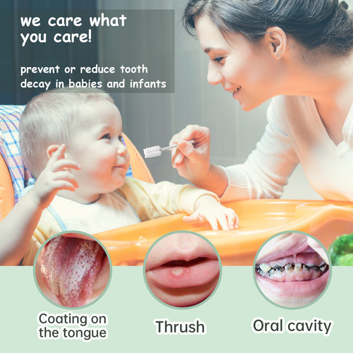 Baby Toothbrush,Baby Tongue CleanerBaby Oral Cleaner
