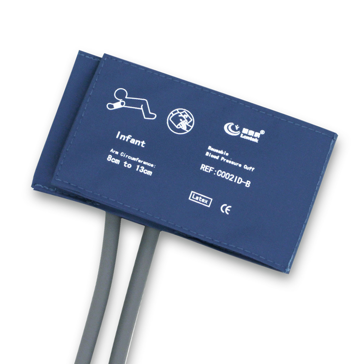 心电监护仪婴儿新生儿双管通用血压袖套臂套手部袖套生产厂家8-13|ms