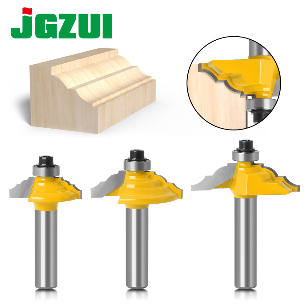 8mm柄线条刀花边镂铣刀线条刀橱柜门板木工雕刻刀锣刀