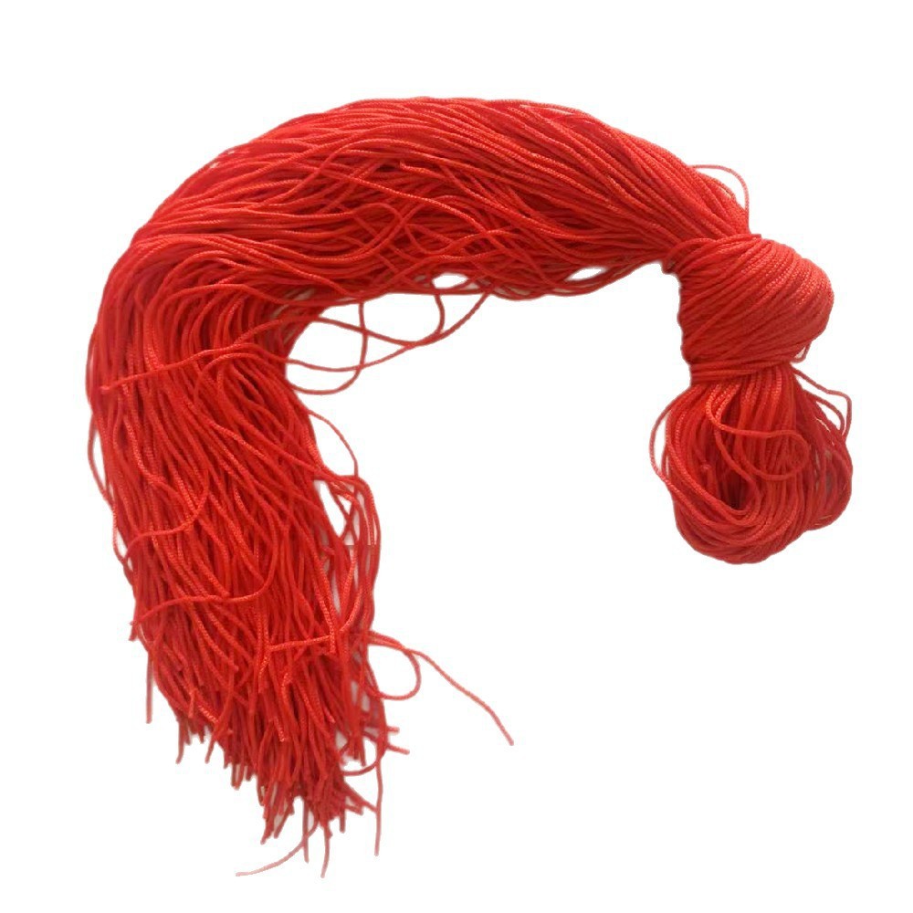 手工diy挂玉红绳本命年手编红绳吊坠 60cm