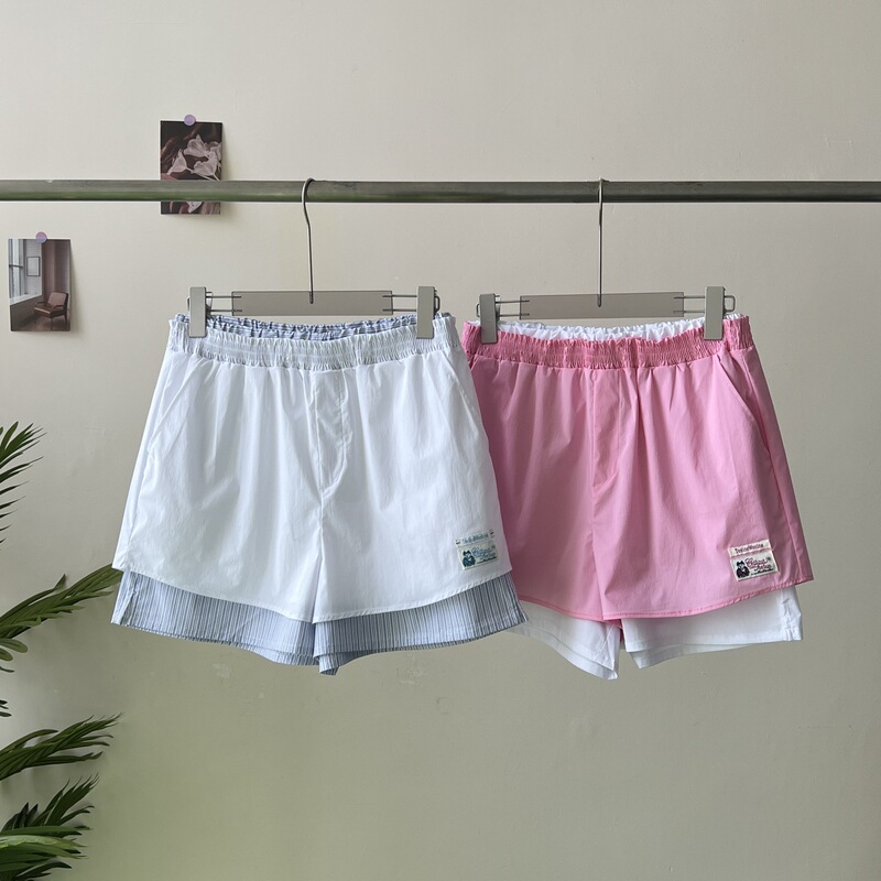 2025 New Summer Style Energetic and Fashionable Splicing Sports Casual Shorts Ttth252503T 2025 New Summer Style Energetic and Fashionable Splicing Sports Casual Shorts Ttth252503T