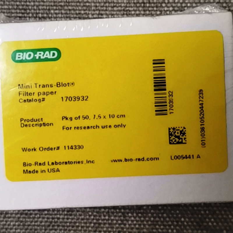 伯乐bio-rad1703932厚转印滤纸7.5*10cm 50张/包