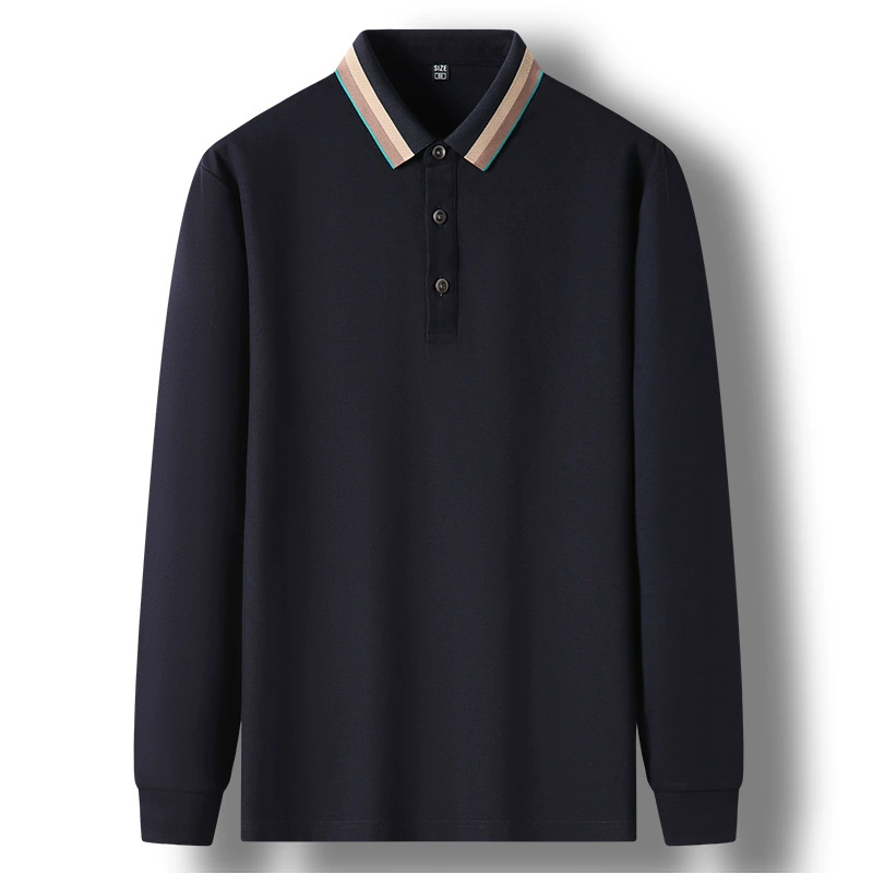 Autumn breathable base body-friendly long-sleeve, polo, Spring/Fall 2025 model