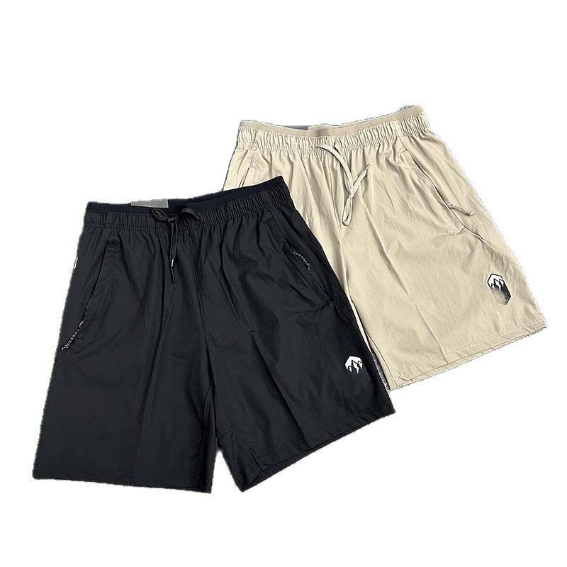 Fabricantes al por mayor de pantalones cortos deportivos para hombres de velocidad de hielo seco maratón de verano delgado entrenamiento de acondicionamiento físico pantalones de moda