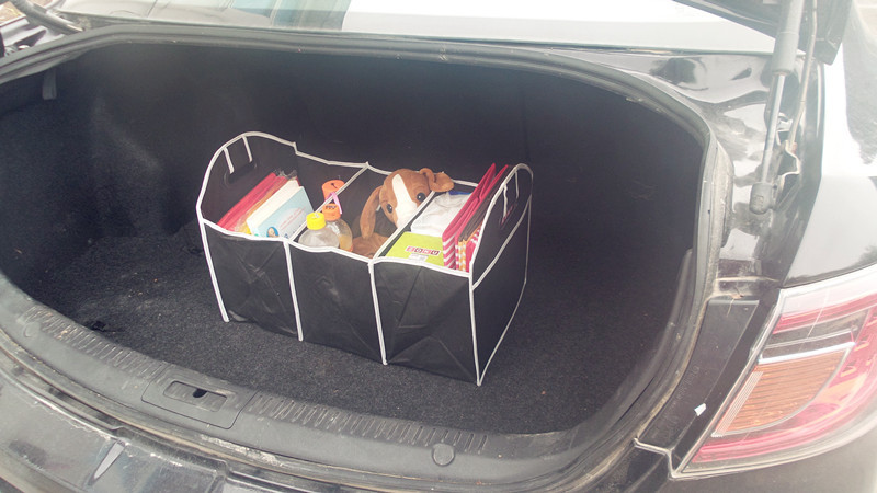 Car Interior Supplies Storage Box Storage Box Car Trunk Organizer Car Non-Woven Storage Box Car