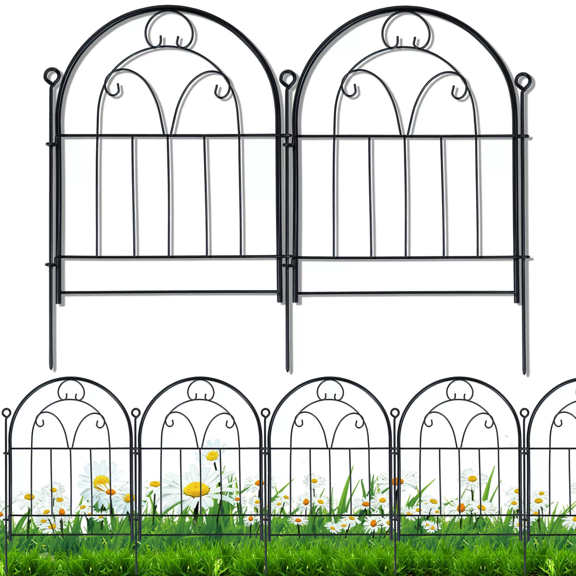 Амазонка садовый забор открытый цветочный сад забор для домашних животных антикоррозийный