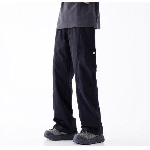 Workwear Casual Pants for Men - Summer 2025 Loose Straight-Tube Outdoor Sports Waterproof Pants for Men - Long Pants Chic