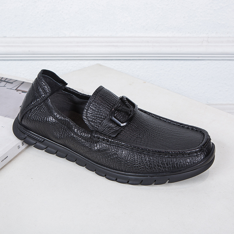 Bequeme Herren Freizeitschuhe Aus Echtem Leder Atmungsaktiv_voghion.com