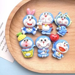 かわいいミルクティーは猫の樹脂の部品のdiyクリームの冷蔵庫のヘアピンの携帯電話のケースの穴の靴のバックルの材料になります。