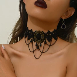 项链;耳钉;耳环