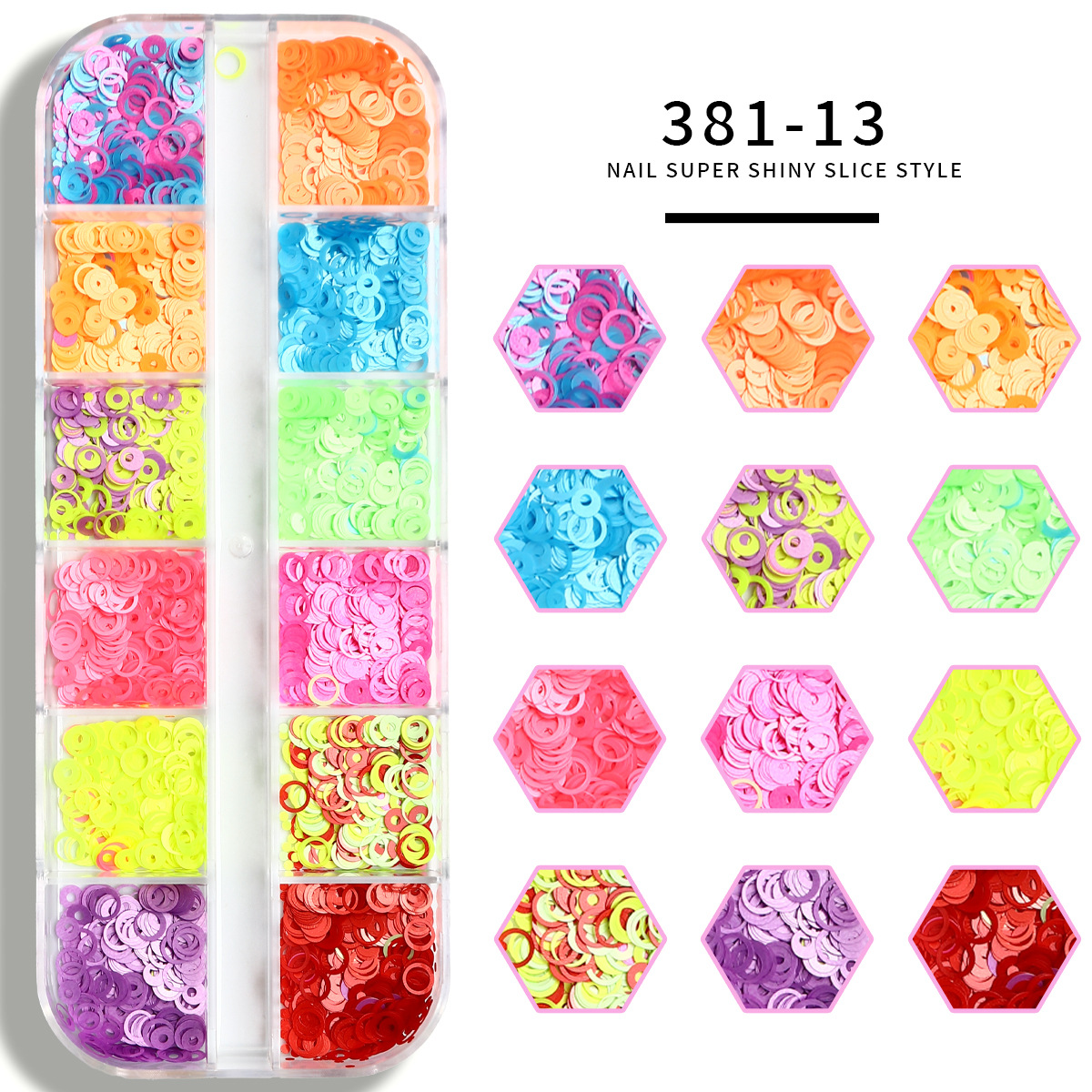 MJSP - 381 - 13 ¿ lentejuelas de círculo