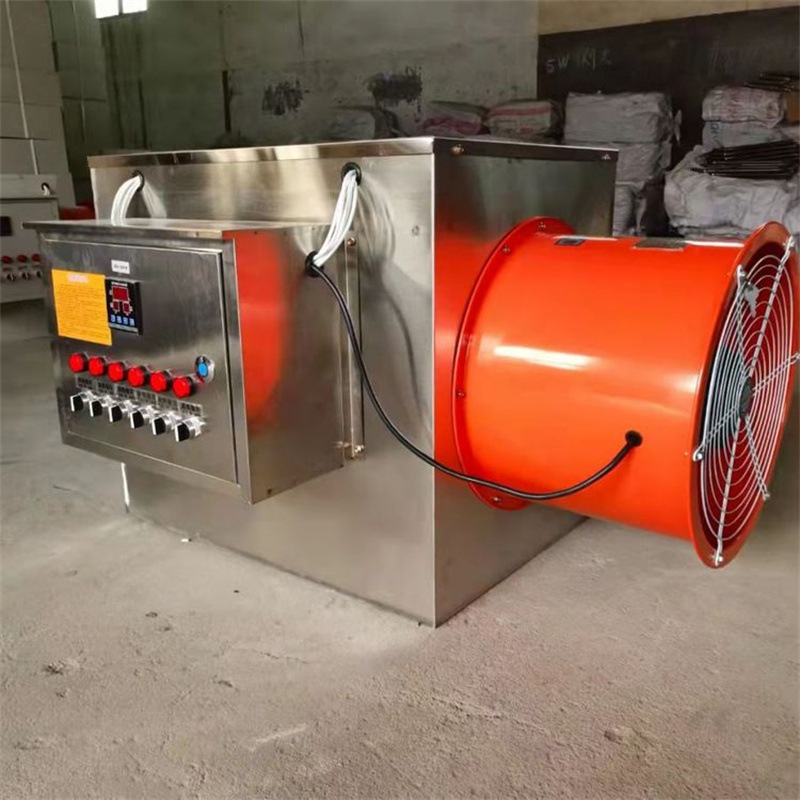 自动调节风温矿用电加热隔爆型暖风机 30KW电加热隔爆型暖风机