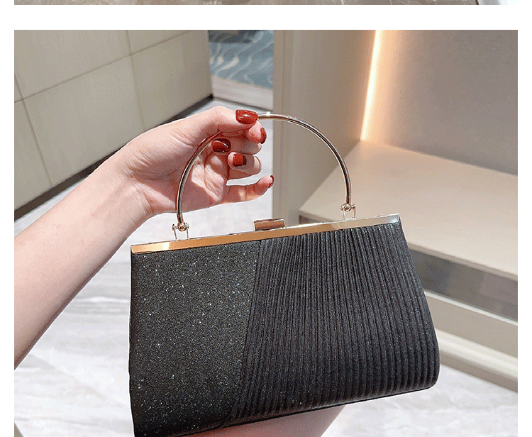 Glitter Sequins Clutch Purses MAC040 for Women from Mariam's Collection3