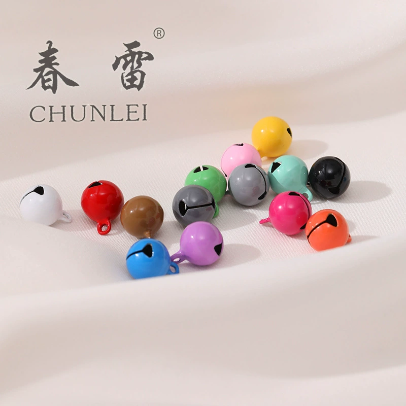 12 мм цветной лакированный колокольчик колокольчик конфеты колокольчик цвет колокольчик для домашних животных аксессуар брелок аксессуар подвеска