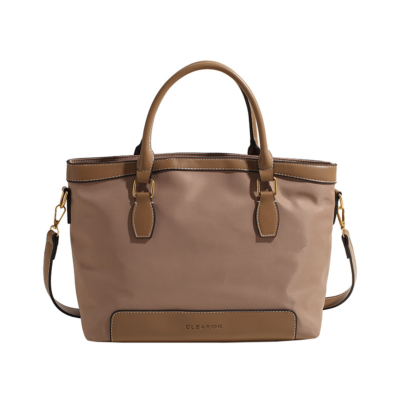 2024 transfronterizo nuevo nylon bolso de mano casual gran capacidad de color retro viaje mochila de hombro