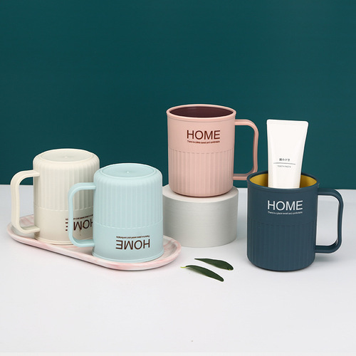 Toothbrush Cup Home Simple Toothbrush Holder Bathroom Cup Children Couple Set Toothbrush Cup Creative Portable Tooth Cup