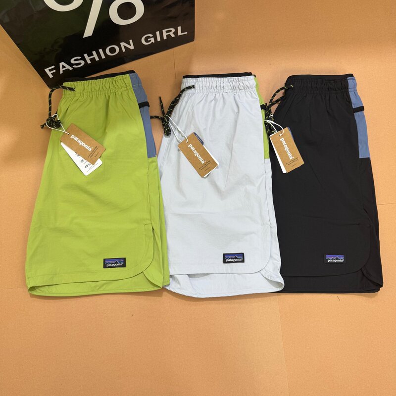 Cross-Border Foreign Trade P@Ta Bata 5inch Classic Quick-Drying Breathable Outdoor Sports Lightweight Functional Shorts for Men and Women