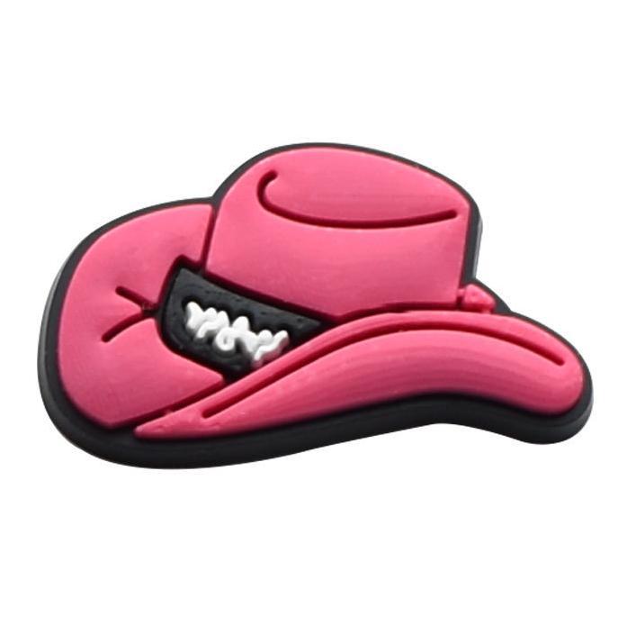 Nuevos dijes rosas para zuecos, clips desmontables para zapatos Crocs para niños y niñas, accesorios DIY para zapatos de jardín.