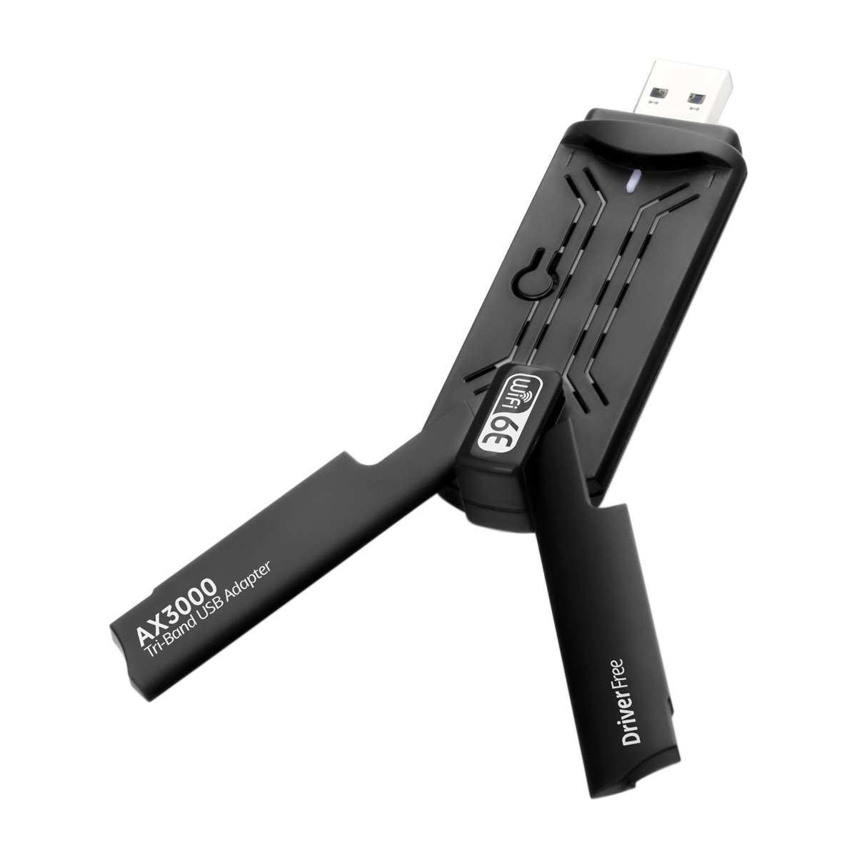 Dual Band WiFi 6/6E USB3.0 Adapter JYS AX3000M No Driver for PC Desktop Laptop