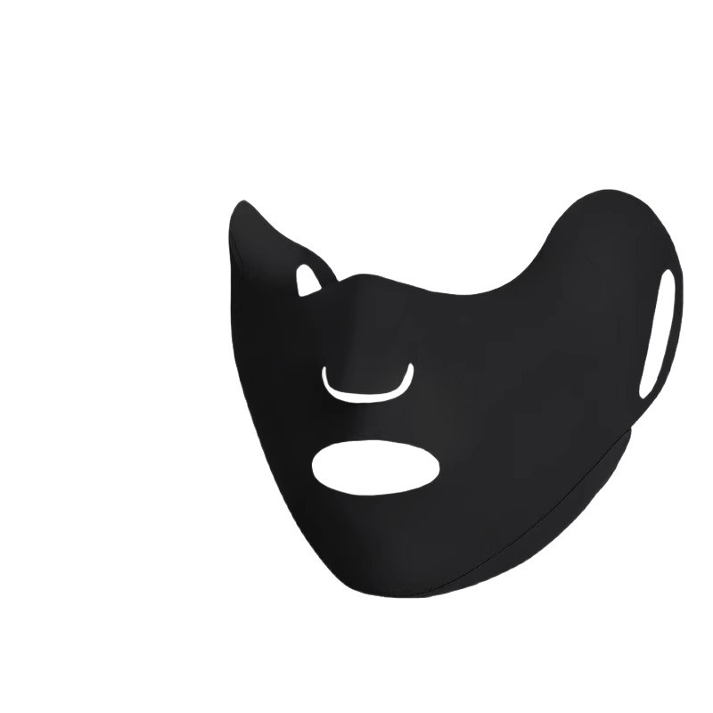 Máscara facial especial para correr de verano, máscara respirada para mujeres, máscara respirada para deportes al aire libre, boca abierta, nariz respirada.