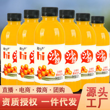 沙棘汁果汁饮料整箱网红夏季果味饮品360ml*6/24瓶沙棘饮料批发