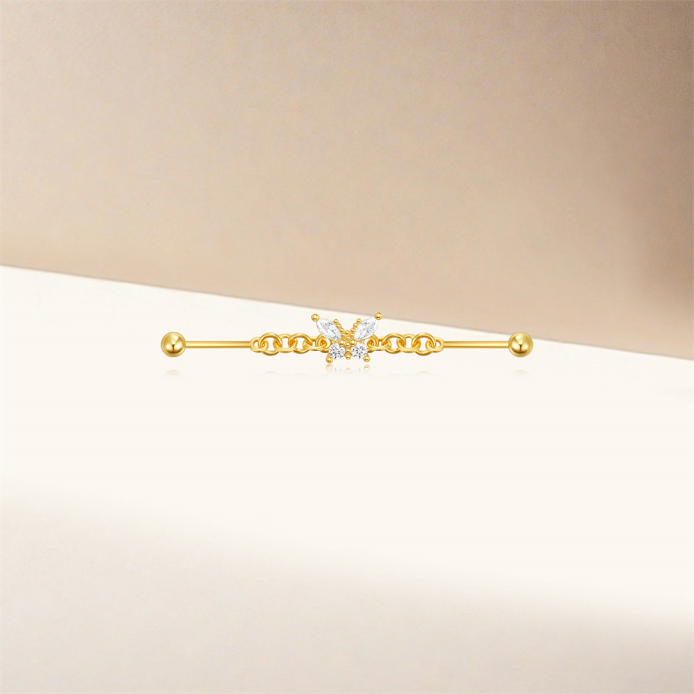 3g Weight Zircon Inlay Material Ear Studs Classification Ear Cartilage Rings & Studs Piercing Type 1 Piece Quantity Daily, Festival Occasion 925 Sterling Silver Material Geometric Pattern Unisex Gender Inlay Design Simple Style Style 1 Piece 925 Sterling Silver Zircon Geometric Ear Studs 19
