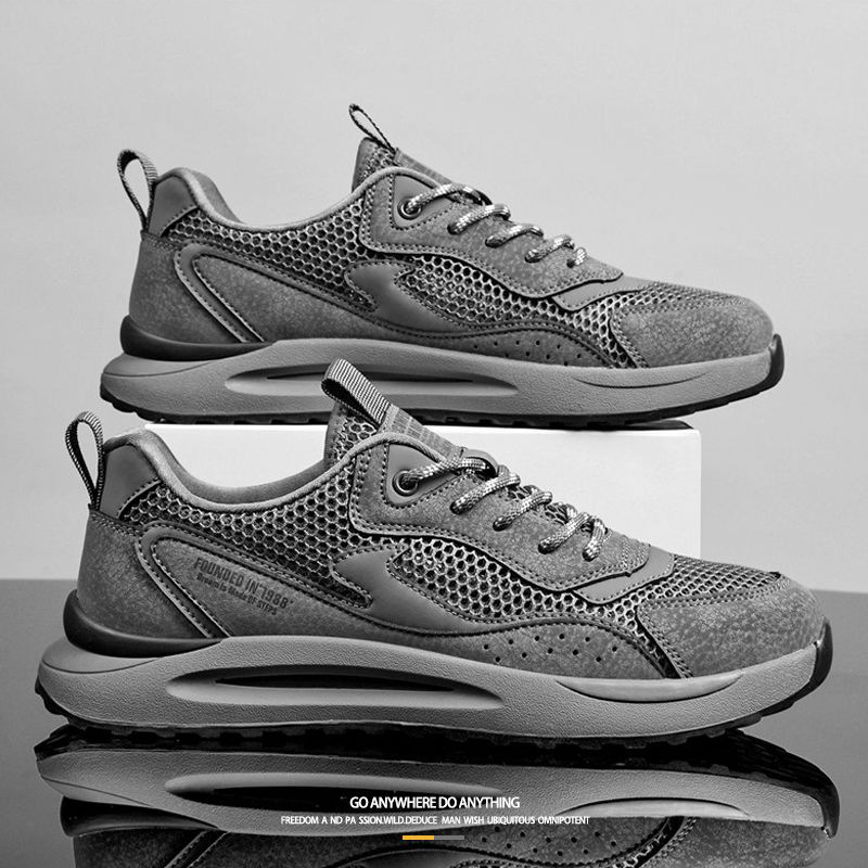 Men's Shoes Wholesale 2026 New Casual Sports Running Shoes Outdoor Sports Breathable Mesh Shoes Comfortable Men's Shoes