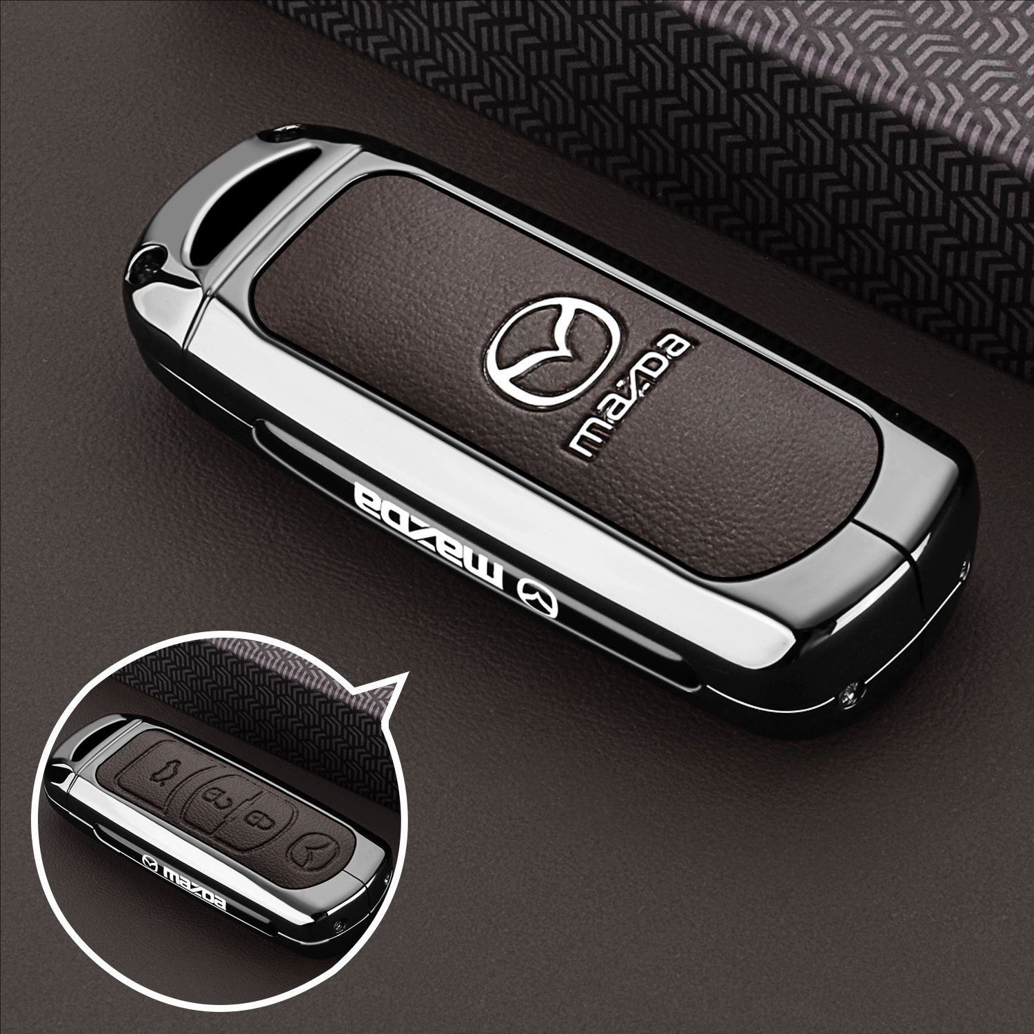 Suitable for Mazda Cx4 Key Cover Mazda 3 Angkesela Cx5 Atez Cx9 Car Buckle Cx7 Shell