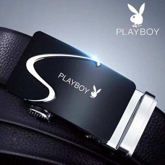 Playboy Belt Men's Belt Youth Middle-aged Business Fashion Korean Casual Automatic Buckle Belt Student Fashion
