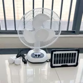 光伏折叠包;太阳能折叠包;电风扇