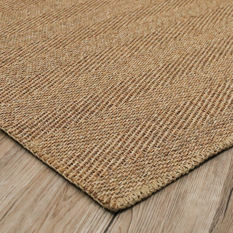 Sisal alfombra sala de estar mesa de café de algodón de lino costura nórdico estilo japonés casa tatami dormitorio balcón estudio alfombra