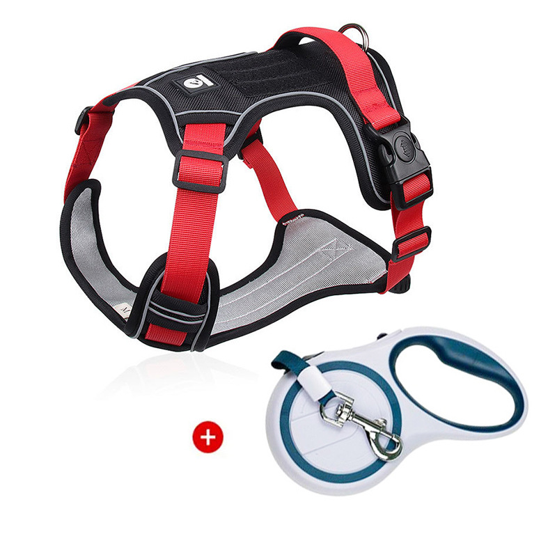 Red and black + 5m upgraded telescopic rope / S (recommended weight 4-7.5kg )
