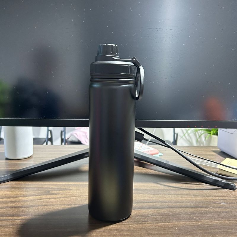 跨境保温杯马卡龙运动水壶露营大容量手提杯户外304不锈钢太空壶|undefined