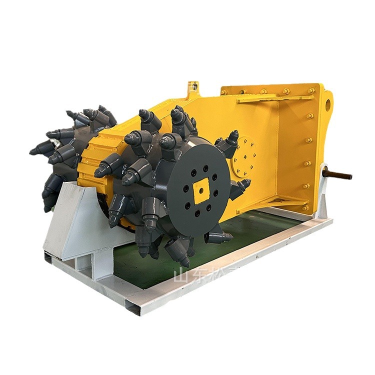 Excavadora frontal para la construcción de carreteras de material duro de la mina