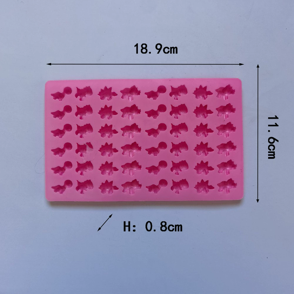 Dinosaur, acrylic compact soap mold, silicone mold, ice cream