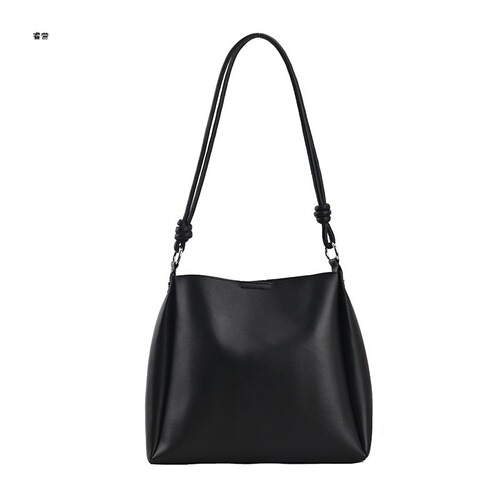Retro large bag for women 2024 autumn and winter new fashion versatile texture shoulder bag foreign fashion bucket bag