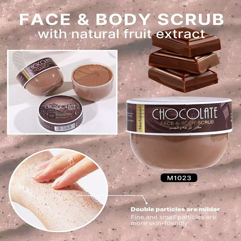 MissVanessa nuevo exfoliante corporal transfronterizo para exfoliar la piel muerta y blanquear los poros.