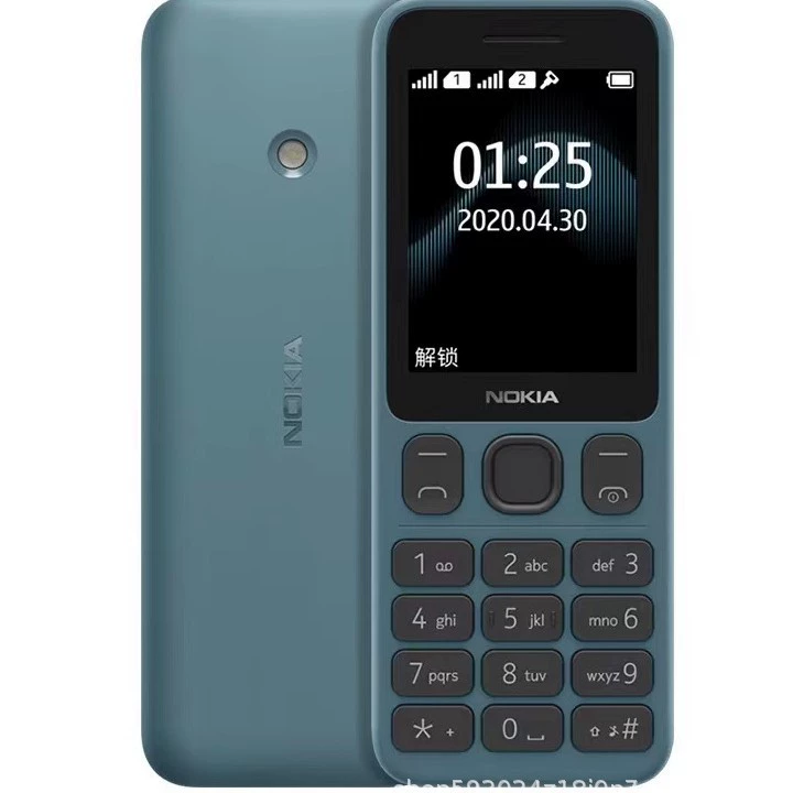Трансграничный мобильный телефон 125 2020GSM, не смартфон, две SIM-карты, функция прямой посадки для пожилых людей, мобильный телефон для внешней торговли