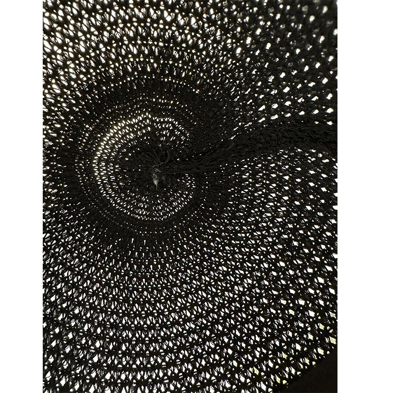 Nouveau bonnet de bassin à la mode, pliable et minimaliste, chapeau de seau d'eau, pare-soleil tricoté, petit bord, respirant et protection solaire, chapeau de pêcheur_voghion.com