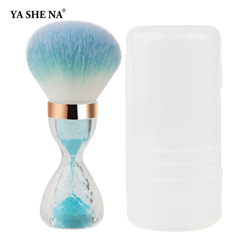 YASNA nuevo cepillo de maquillaje de diamante único cabeza de hongos multi-dispersión pinto de manicura herramientas de maquillaje