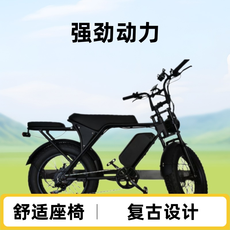 Almacenamiento en el extranjero un agente de venta de 20 pulgadas motocicleta eléctrica de larga duración motocicleta eléctrica de nieve
