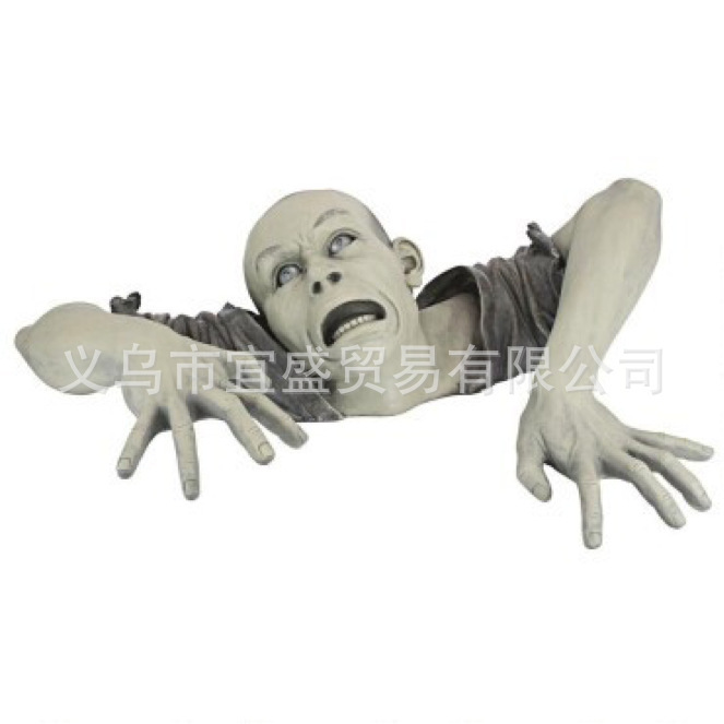 国境を越えたハロウィンのホラー系ゾンビガーデンオーナメント、樹脂工芸品、庭園ゾンビシリーズ、いたずら装飾|undefined