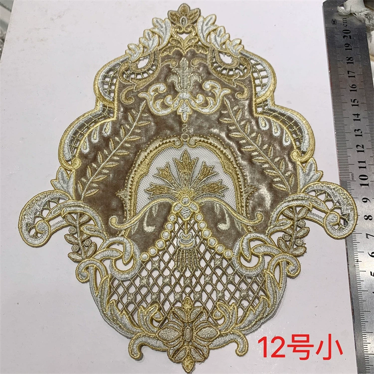 Cloth, sofa, sticker, pillow, decorative flowers, European style, with embroidery